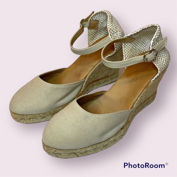 CORDANI Elisha Linen Espadrillles - Picture 1 of 13